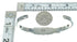 Southwestern Turquoise Sterling Silver Cuff Bracelet AX78281